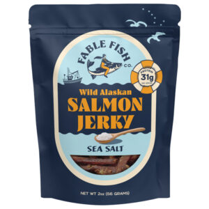 Fable Fish Company Wild Alaskan Sockeye Jerky - Sea Salt