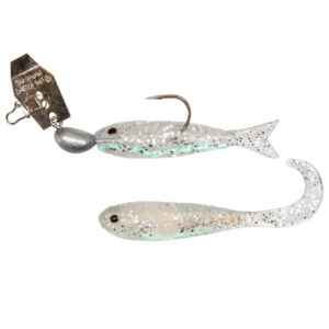 Z-Man Flashback Mini Soft Bait Lure - Silver/Natural