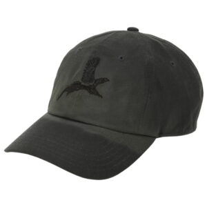 Orvis Pheasant Waxed Cotton Ball Cap - Tarragon
