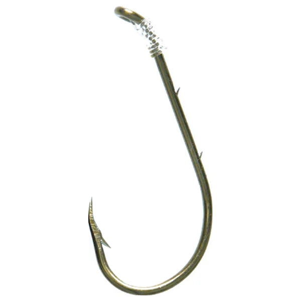 Mustad Fishing Snelled Beak Fishing Hooks, #6 1 Mustad Fishing Snelled Beak Fishing Hooks