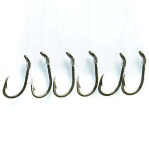Mustad Fishing Snelled Baitholder Beak Hooks