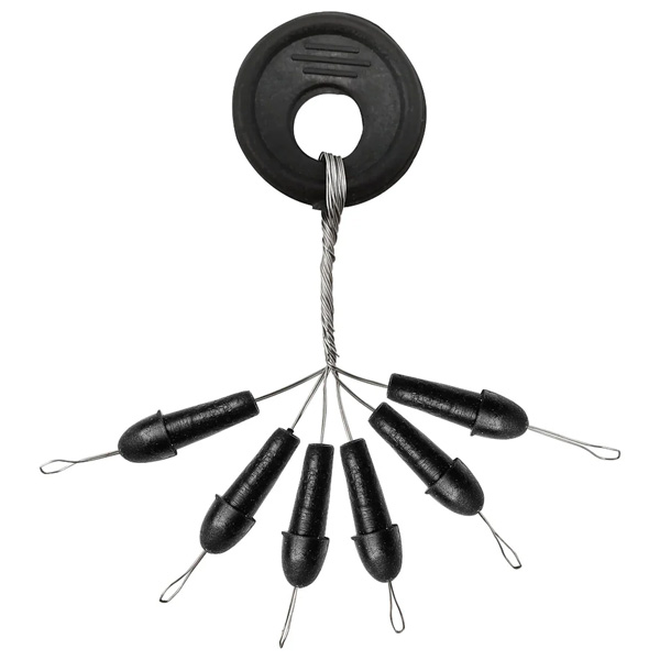 Mustad Fishing Weight Stops, #6 1 Mustad Fishing Weight Stops