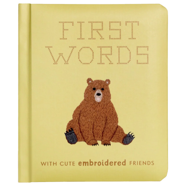 First Words With Cute Embroidered Friends by Libby Moore 1 First Words With Cute Embroidered Friends by Libby Moore