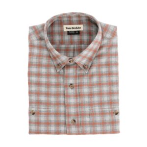 Tom Beckbe Dixon Brushed Cotton Twill Shirt - Grey Oxide