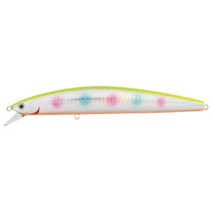 Daiwa Salt Pro Minnow Floating Fishing Lure - Laser Chart Rainbow