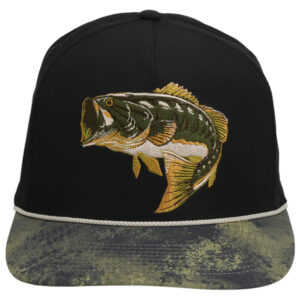 Paramount Outdoors Largemouth Bass Trucker Rope Cap