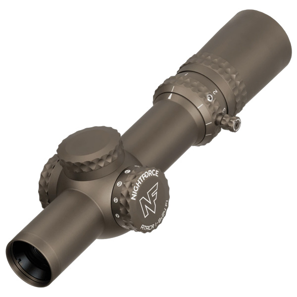 Nightforce ATACR 1-8x24mm F1 Riflescope, FC-DMx - Dark Earth 1 Nightforce ATACR 1-8x24mm F1 Riflescope - Dark Earth