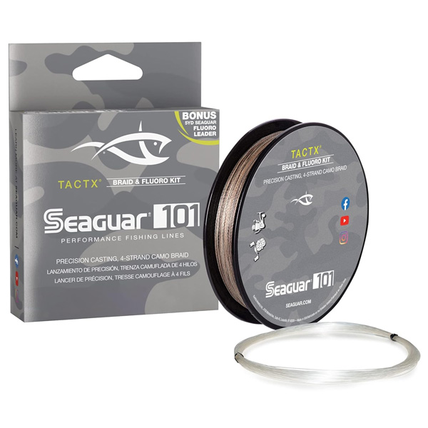 Seaguar TactX Braid Fishing Line, 20lb 300yd 1 Seaguar TactX Braid Fishing Line