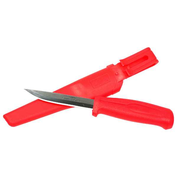 Proman Neon Color Bait Fixed Blade Knife - Various Colors 3 Proman Neon Color Bait Fixed Blade Knife - Red