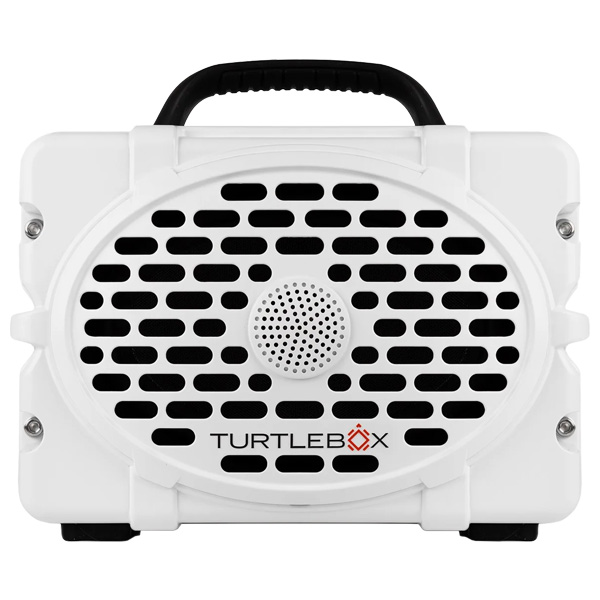 Turtlebox Original Portable Speaker, Gen 3 - White 1 Turtlebox Original Portable Speaker - White
