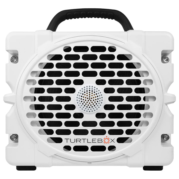 Turtlebox Grande Portable Speaker - White 1 Turtlebox Grande Portable Speaker - White