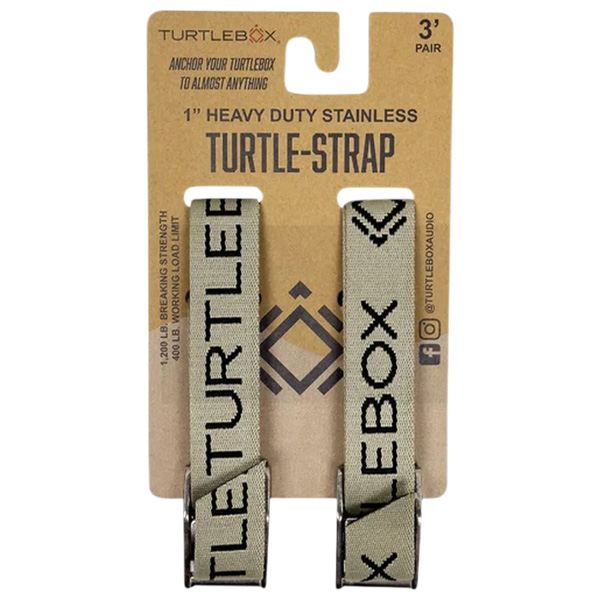 Turtlebox Tie-Down Strap - Tan 1 Turtlebox Tie-Down Strap - Tan