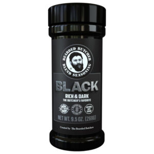 Bearded Butcher Blend Seasoning Black Shaker, 9.5oz