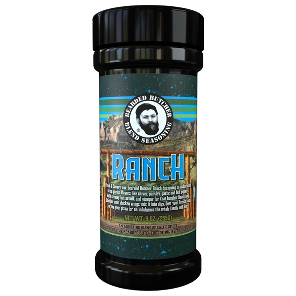Bearded Butcher Ranch Seasoning Shaker, 9oz 1 Bearded Butcher Ranch Seasoning Shaker, 9oz