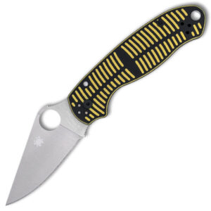 Spyderco Para 3 Salt Folding Knife - Yellow/Black