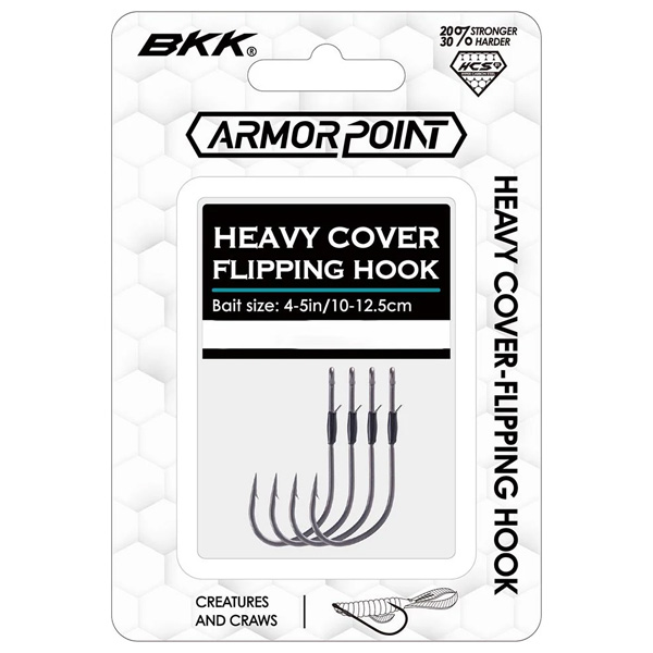 BKK Hooks Armor Point Heavy Cover Flipping Fishing Hooks, 5/0 1 BKK Hooks Armor Point Heavy Cover Flipping Fishing Hooks