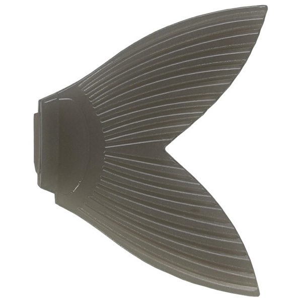 Bucca Brand Trick Shad Soft Bait Lure Replacement Tails - Smoke Grey 1 Bucca Brand Trick Shad Soft Bait Lure Replacement Tails - Smoke Grey