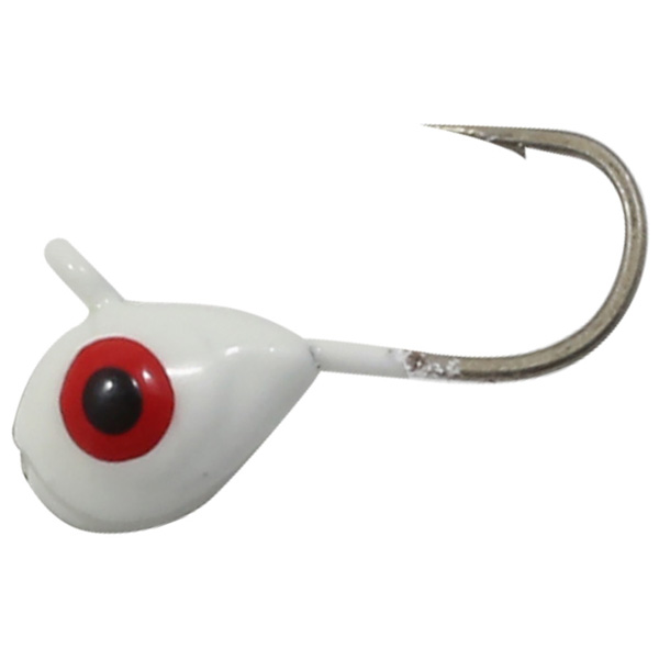 Northland Fishing Tackle Tungsten Mud Bug Jig Lures, 1/28Oz - Glo White 1 Northland Fishing Tackle Tungsten Mud Bug Jig Lures - Glo White