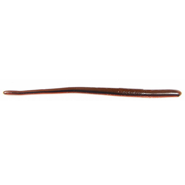 Roboworm Straight Tail Worm Soft Bait Lures, 6&Quot; - Orange Crusher 1 Roboworm Straight Tail Worm Soft Bait Lures - Orange Crusher