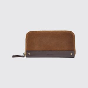 Dubarry Northbrook Ladies Suede Purse - Camel