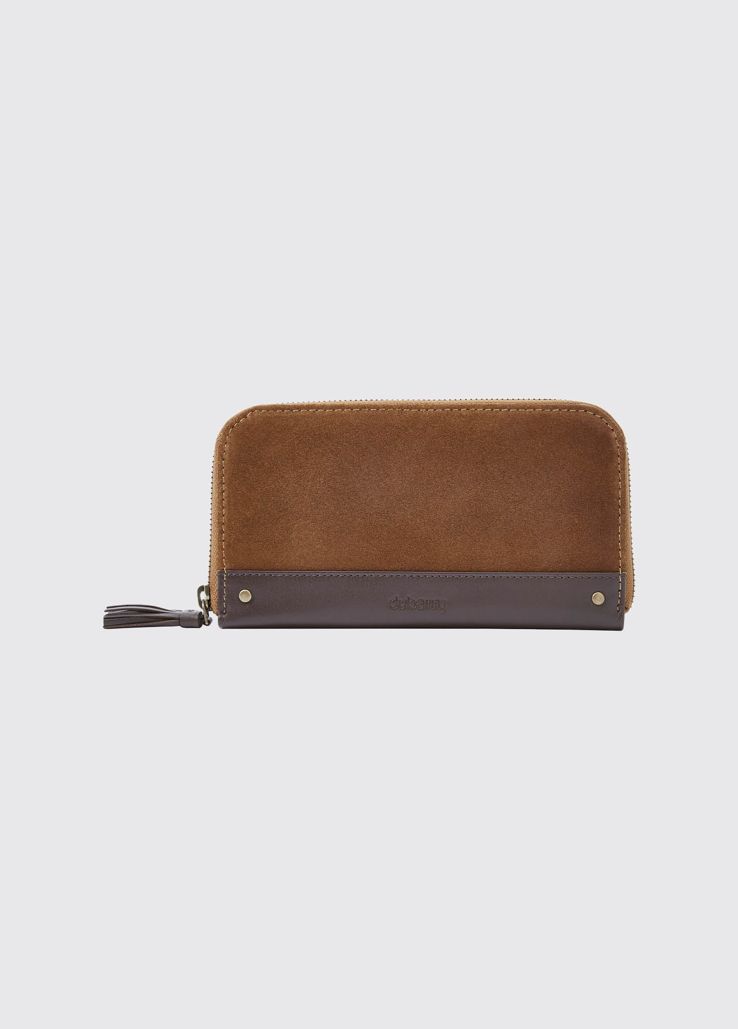 Dubarry Northbrook Ladies Suede Purse - Camel 1 Dubarry Northbrook Ladies Suede Purse - Camel