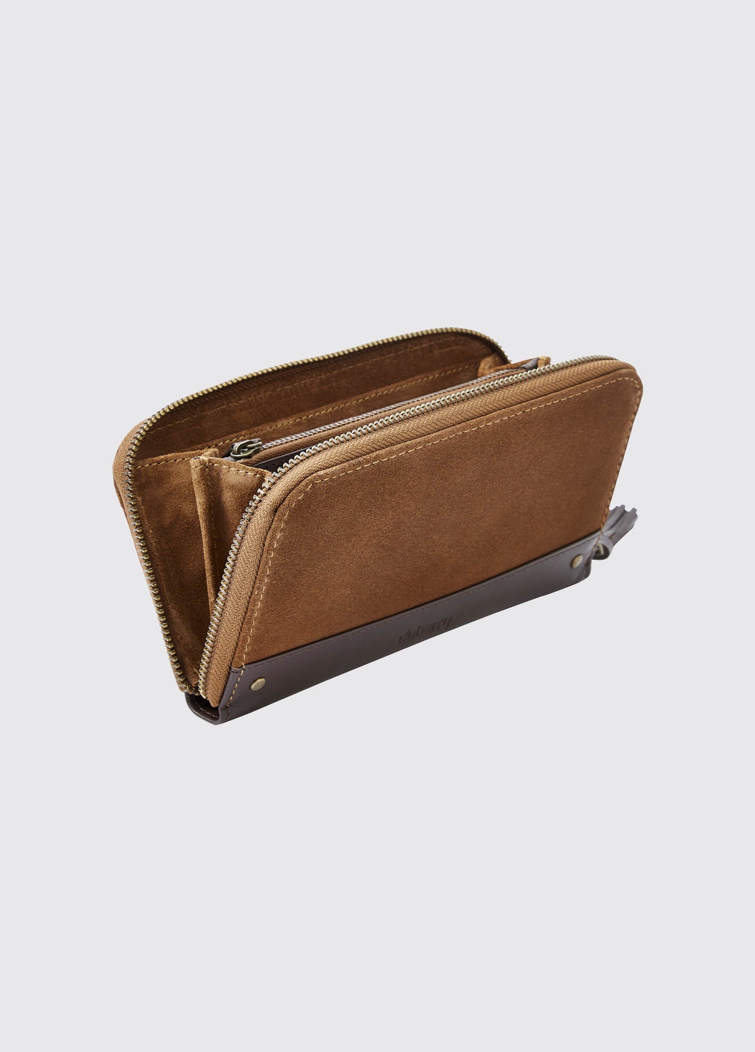 Dubarry Northbrook Ladies Suede Purse - Camel 2 Dubarry Northbrook Ladies Suede Purse - Camel - Image 2