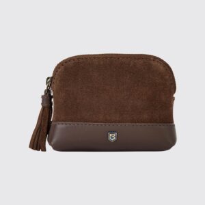 Dubarry Richmond Ladies' Small Suede Wallet - Cigar
