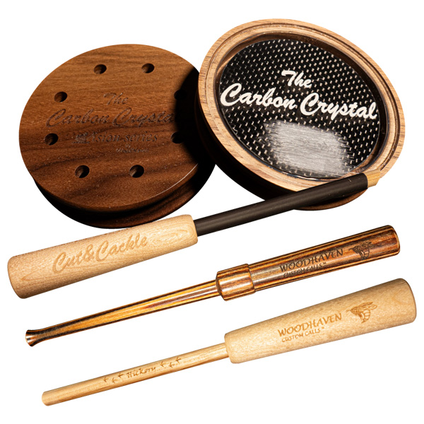 Woodhaven Custom Calls Carbon Crystal Turkey Call 1 WoodHaven Custom Calls Carbon Crystal Turkey Call