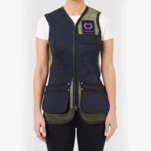 CASTELLANI WOMENS Sporting PRO DONNA TESSUTO VEST BLK/PURP