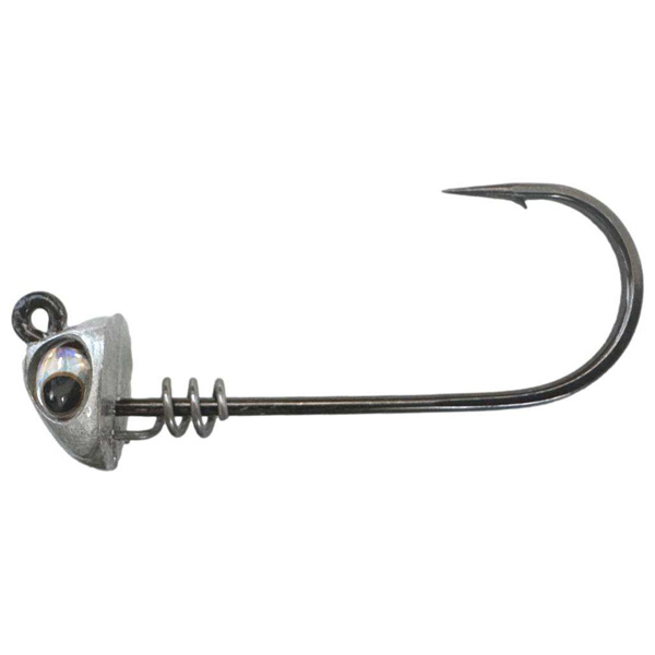 No Live Bait Needed Jigheads, 8&Quot; .5Oz - Raw 1 No Live Bait Needed Jigheads, 8" .5oz - Raw
