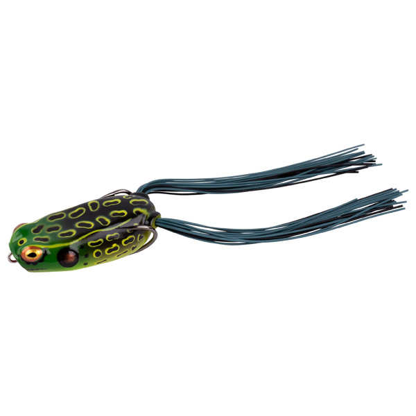 Lurenet Booyah Poppin' Pad Crasher Jr Soft Bait Lure - Bull Frog 1 Lurenet BOOYAH Poppin' Pad Crasher Jr Soft Bait Lure - Bull Frog