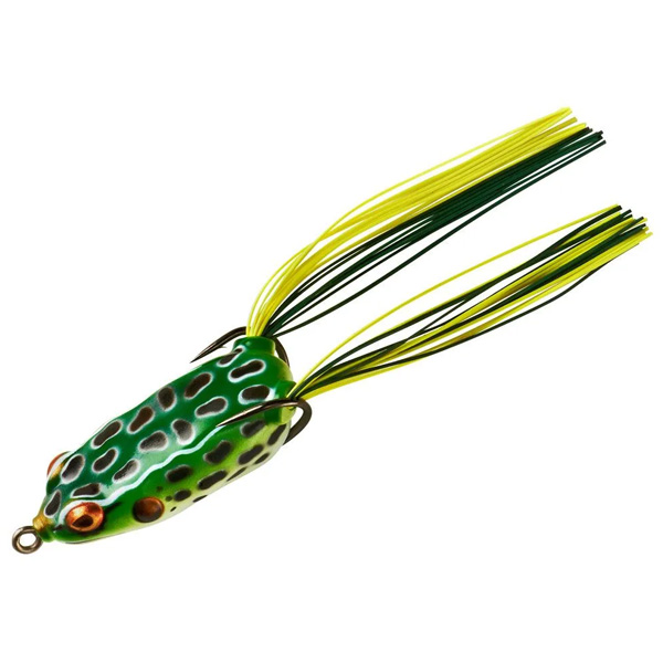 Lurenet Booyah Pad Crasher Jr Soft Bait Lure - Leopard Frog 1 Lurenet BOOYAH Pad Crasher Jr Soft Bait Lure - Leopard Frog