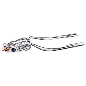 Lurenet BOOYAH Poppin' Pad Crasher Jr Soft Bait Lure - Albino Frog