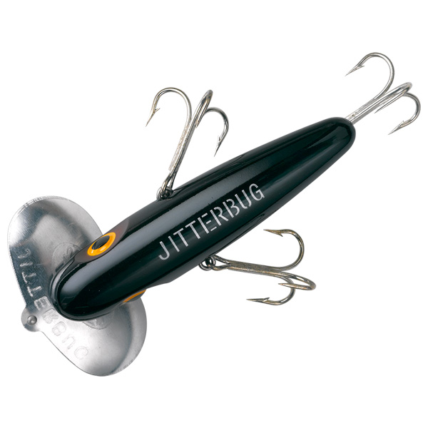 Lurenet Arbogast Jitterbug Xl Fishing Lure - Black 1 Lurenet Arbogast Jitterbug XL Fishing Lure - Black
