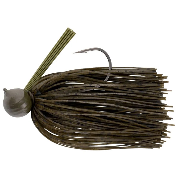 Lurenet War Eagle Pro Football Jig Lure, .5Oz - Green Pumpkin 1 Lurenet War Eagle Pro Football Jig Lure - Green Pumpkin