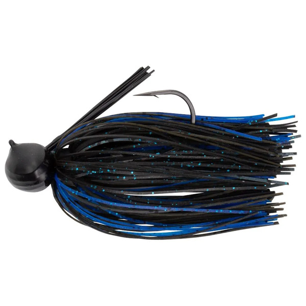 Lurenet War Eagle Pro Football Jig Lure, .75Oz - Black Blue Shiner 1 Lurenet War Eagle Pro Football Jig Lure - Black Blue Shiner