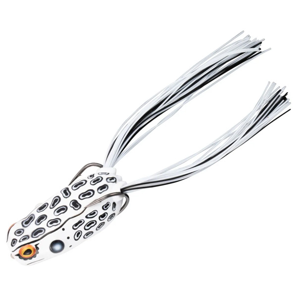 Lurenet Booyah Poppin’ Pad Crasher Soft Bait Lure - Albino Frog 1 Lurenet BOOYAH Poppin’ Pad Crasher Soft Bait Lure - Albino Frog