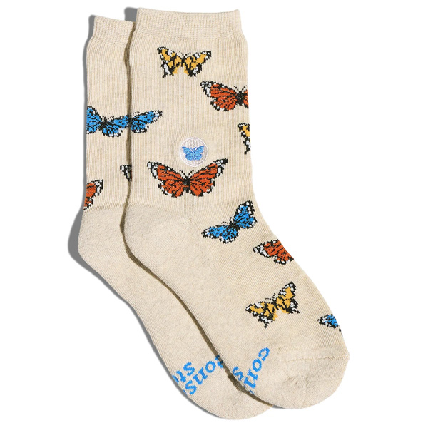 Conscious Step Kids Socks That Protect Butterflies 1 Conscious Step Kids Socks That Protect Butterflies