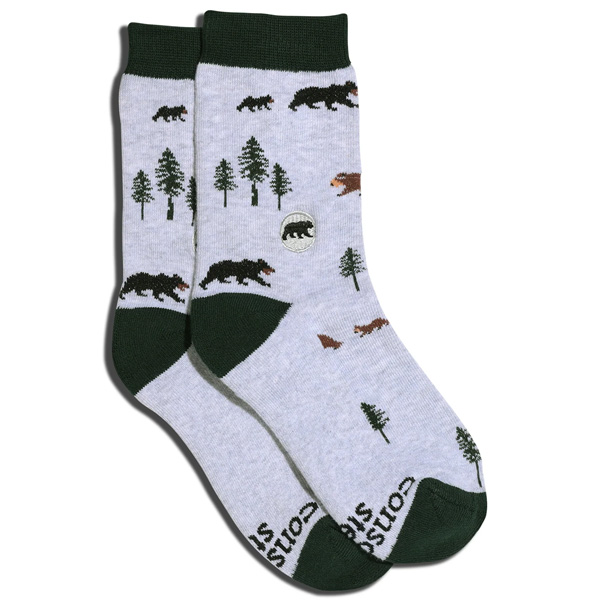Conscious Step Kids Socks That Protect Bears 1 Conscious Step Kids Socks That Protect Bears