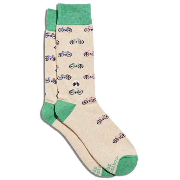 Conscious Step Socks That Support Youth Sports - Bike Ride 1 Conscious Step Socks That Support Youth Sports - Bike Ride