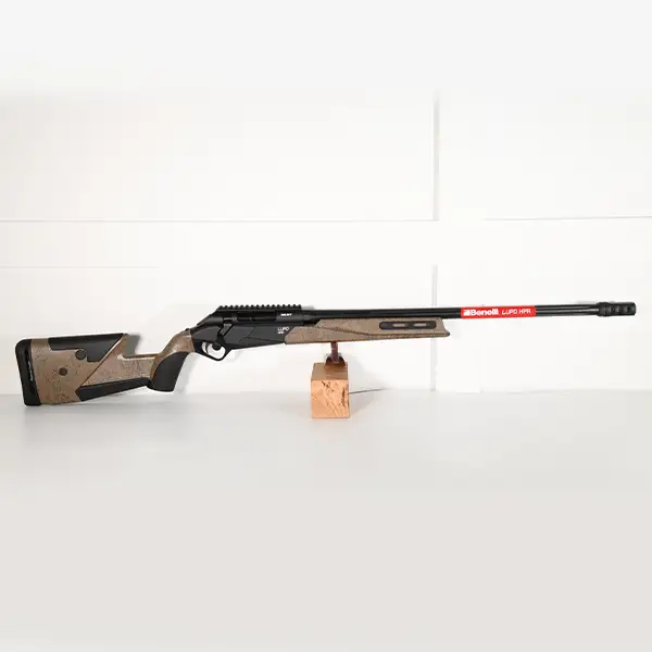 Benelli Lupo HPR 308 Winchester 24" Brown Black 15604 DEMO 1 Benelli Lupo HPR 308 Winchester 24" Brown Black Webbing 15604 DEMO