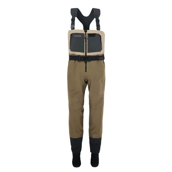 Grundens Boundary ZIP Waders Stockingfoot Stone/Otter 1 Grundens Boundary ZIP Waders Stockingfoot Stone/Otter
