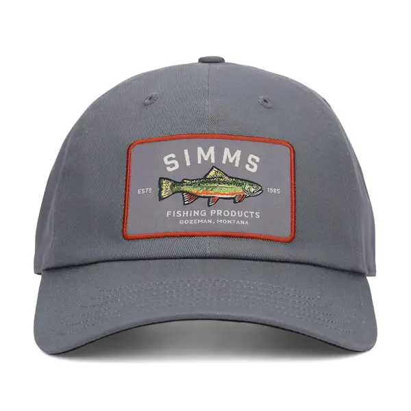 SIMMS Single Haul CAP Gunmetal TROUT 1 SIMMS Single Haul CAP Gunmetal TROUT