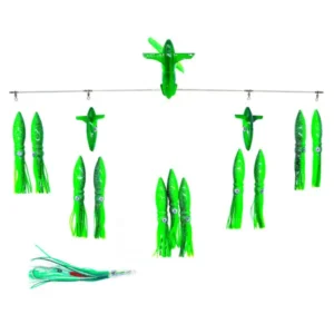 Chatter Lures 36" Wingman Side Tracker 9" SQUID Green