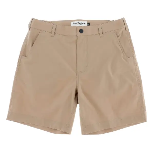 Tom Beckbe Crenshaw Performance Short Dark Khaki 1 Tom Beckbe Crenshaw Performance Short Dark Khaki