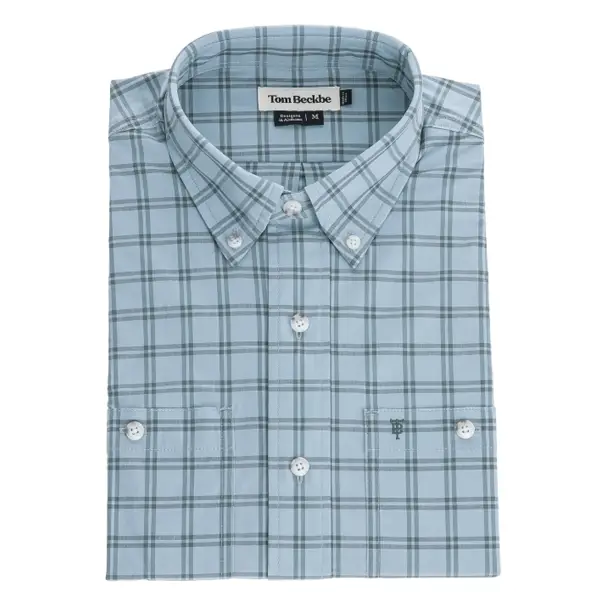 Tom Beckbe Tidewater Shirt Falling Blue 1 Tom Beckbe Tidewater SHIRT Falling Blue