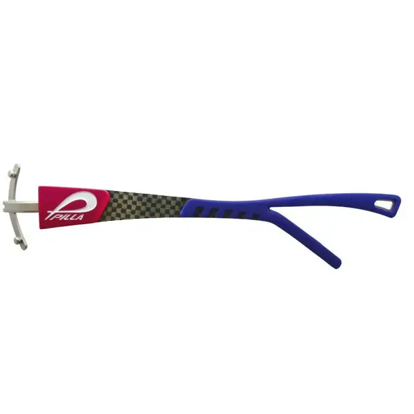 PILLA OUTLAW X6 Fork Temples FRAME BLUE RED 1 PILLA OUTLAW X6 Fork Temples FRAME BLUE RED