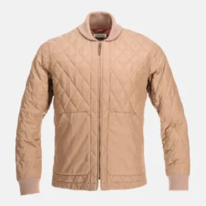 Tom Beckbe Logan Bomber Jacket CAMEL TAN